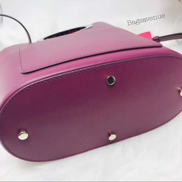 Betty suede medium tote kate spade orchid purple - Picture 7 of 8